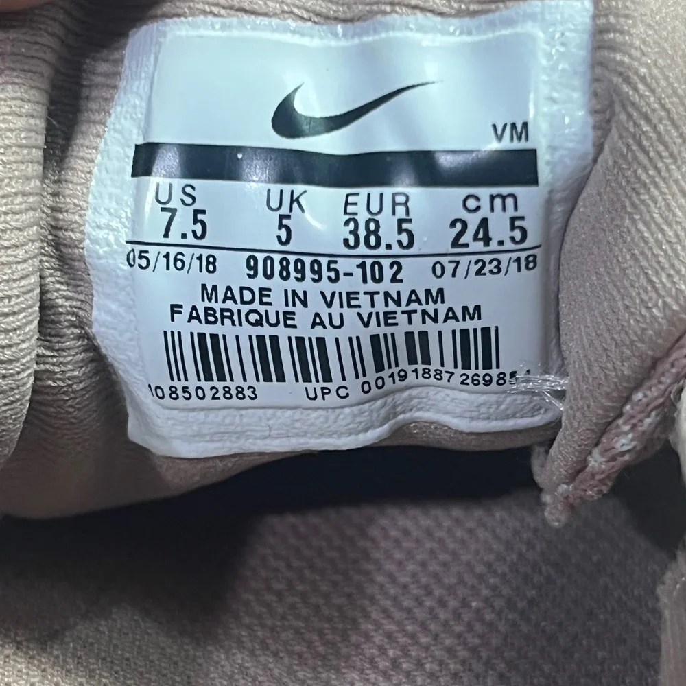 Nike Flex Experience RN 8 Women's‎ Running Shoes Rose Gold White Size 7.5
